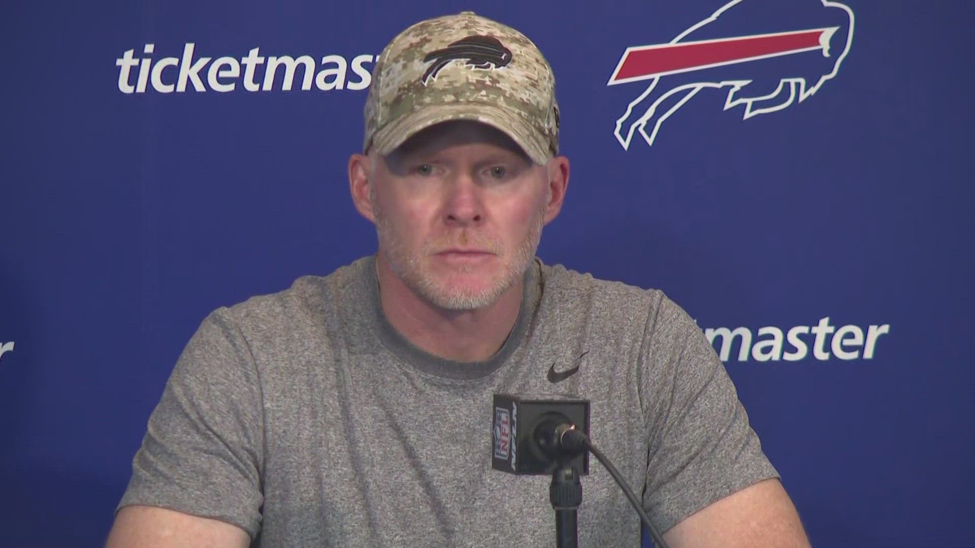 Buffalo Bills HC Sean McDermott speaks to media ahead of Bills vs. 49ers