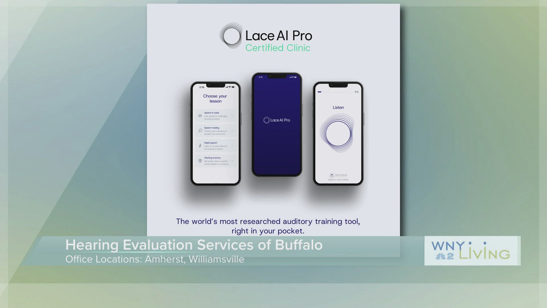 WNY Living - March 8 - Hearing Evaluation Services of Buffalo THIS VIDEO IS SPONSORED BY HEARING EVALUATION SERVICES OF BUFFALO