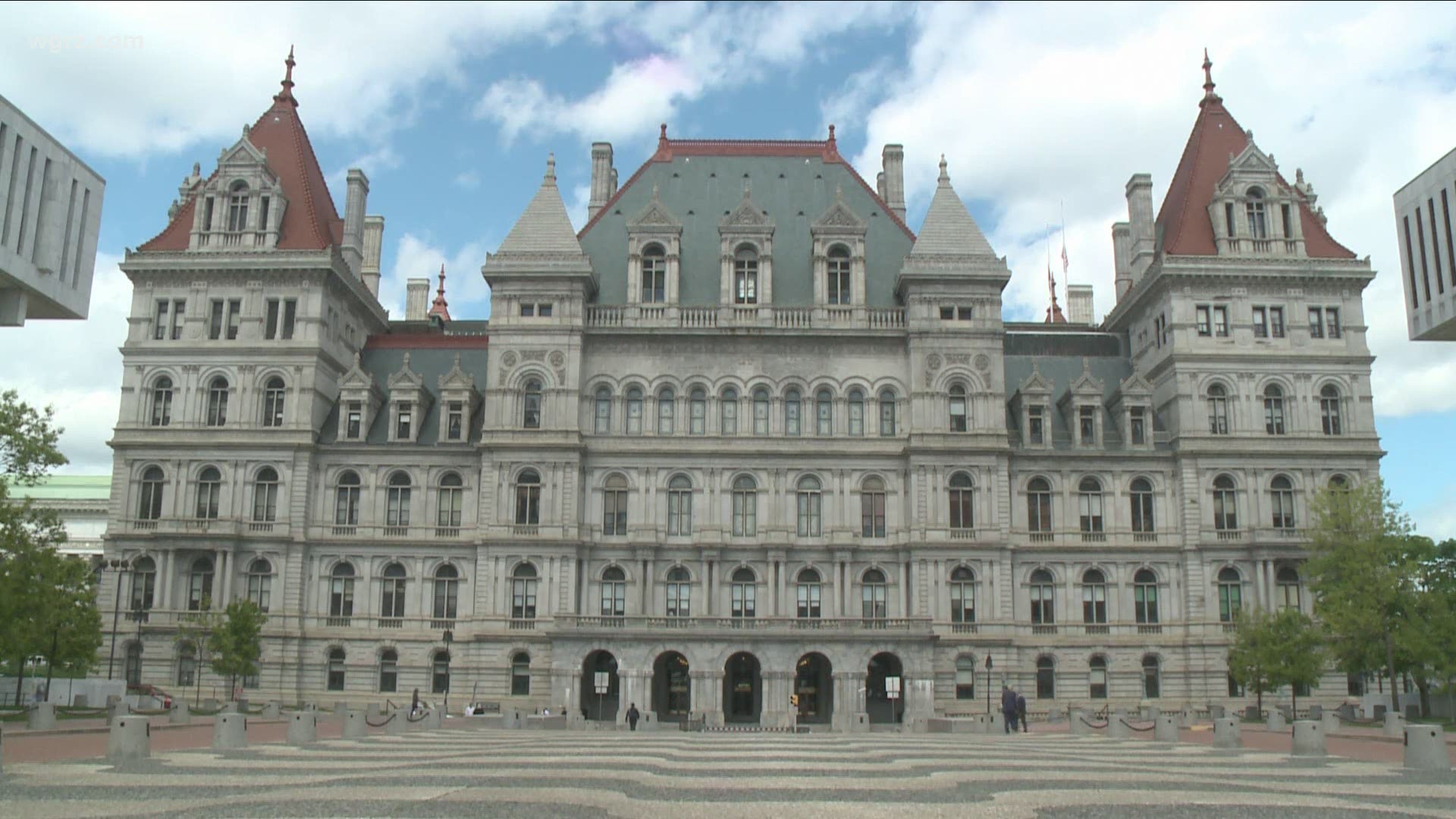 For the first time in 460 days... the New York State Capitol building will be open to the public tomorrow