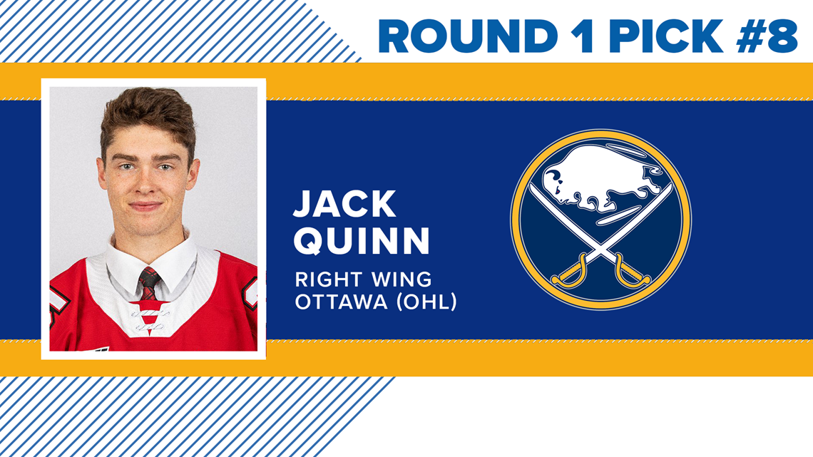 Buffalo Sabres sign 1st-round pick Jack Quinn to 3-year deal - ESPN