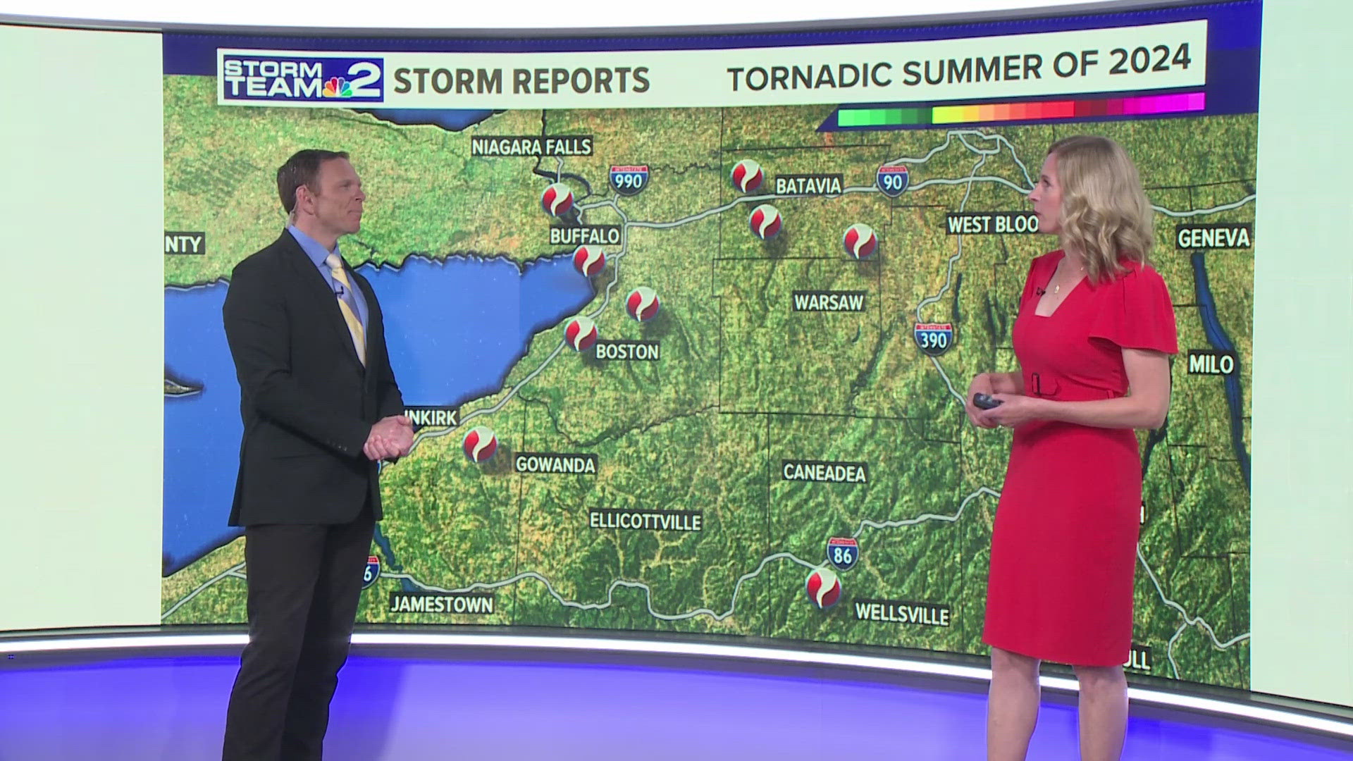 So far this summer 9 tornadoes have touchdown in WNY