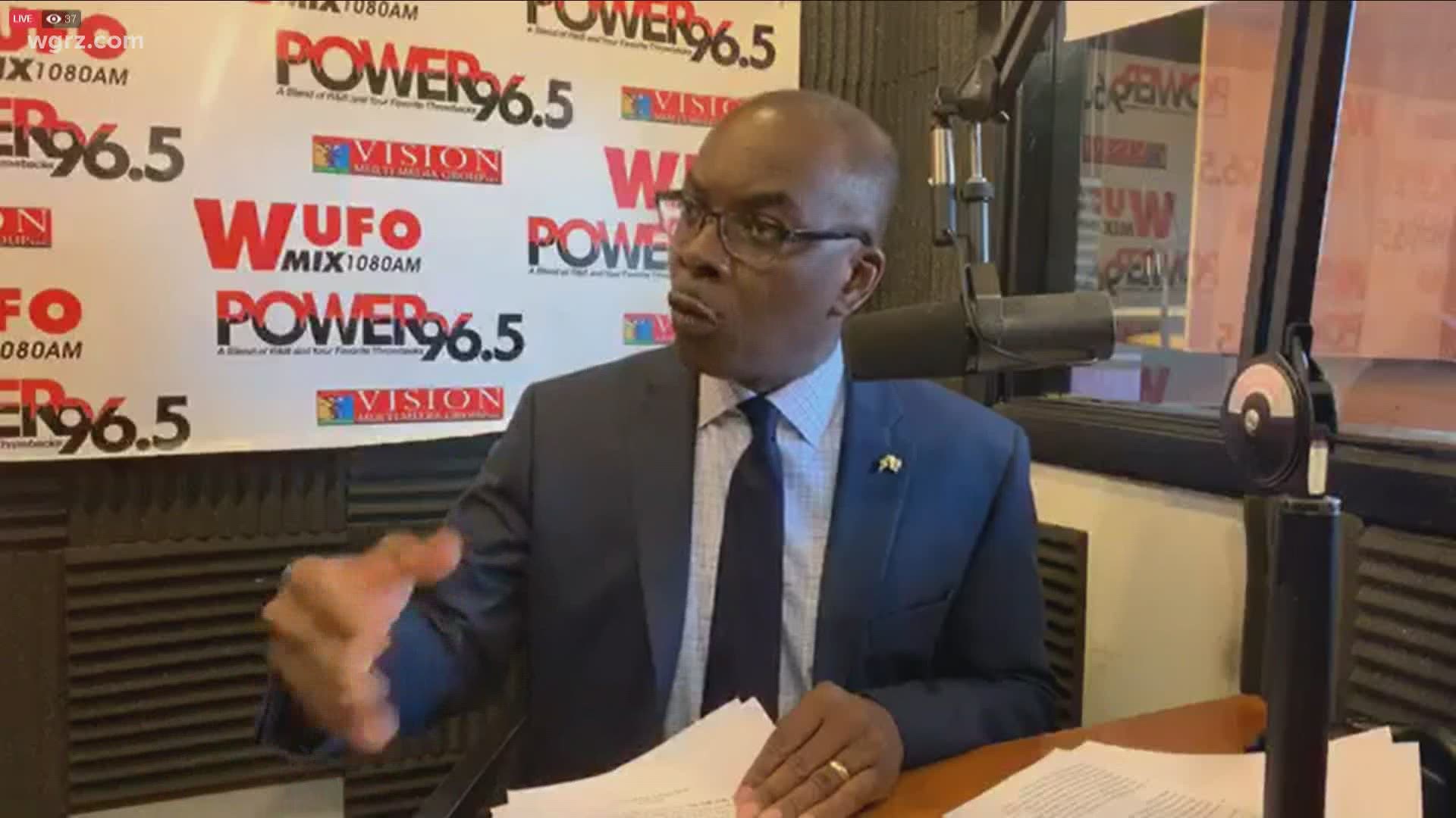Buffalo Mayor Byron Brown had something to say about yesterday's shooting. he focused on the mental health and crisis intervention training for police officers.