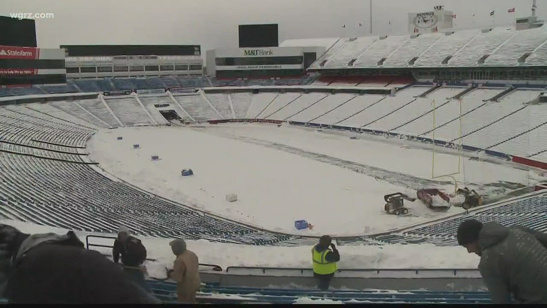 Shovelers Clear Out New Era Field