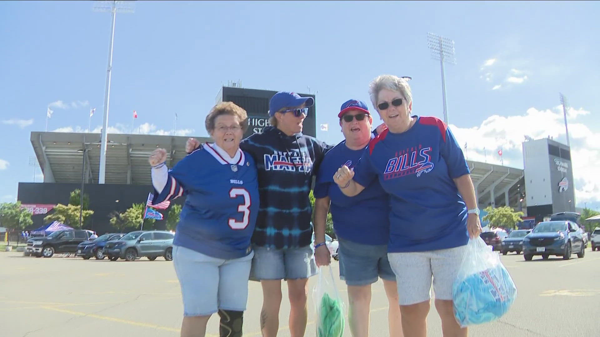 Bills fans share excitement at the start of the preseason.