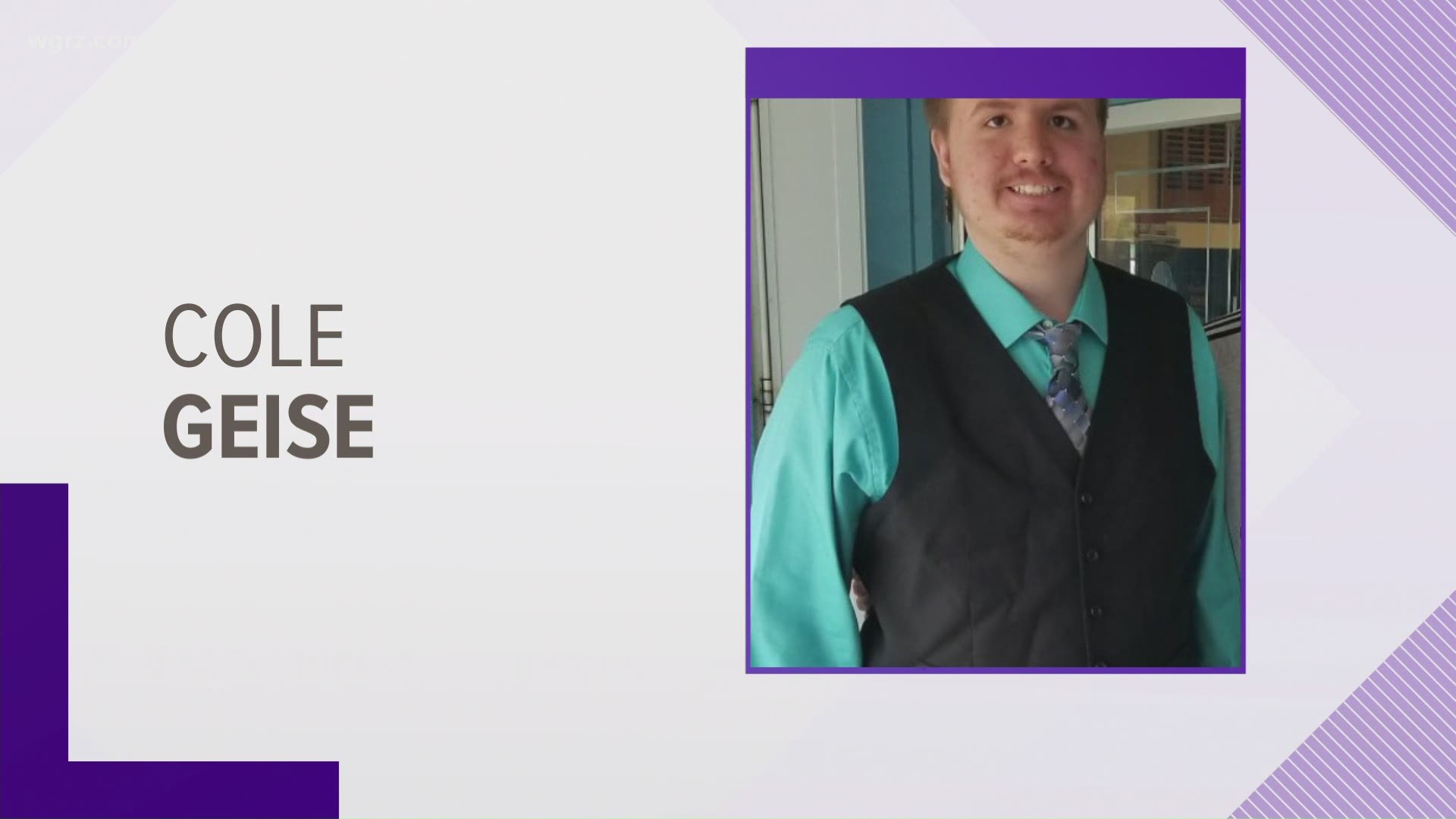 21-year-old Cole Geise has autism... and has not been seen since 10 o'clock last night.