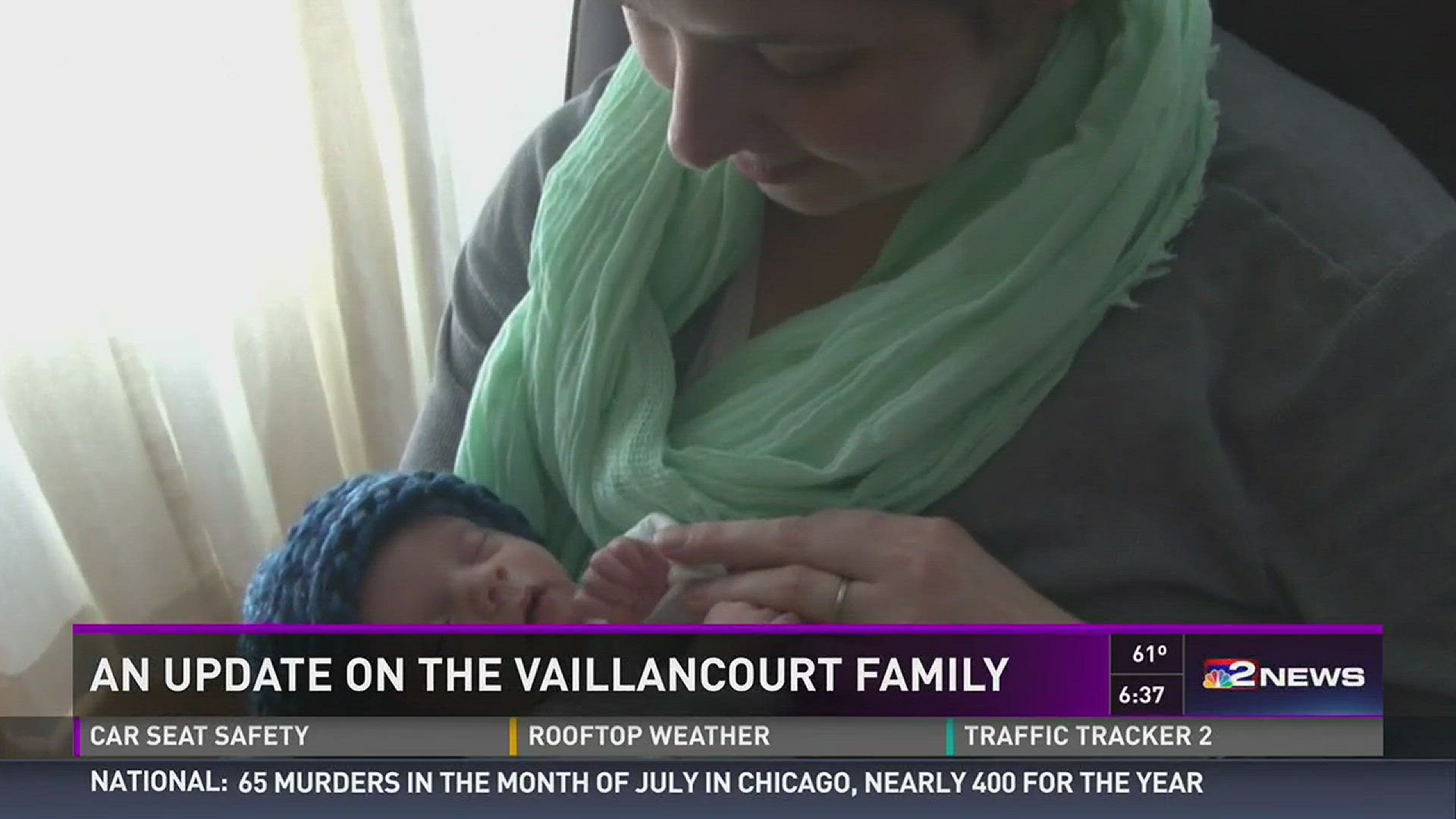 Kim Vaillancourt, a Town of Tonawanda mother of 6 diagnosed with brain cancer, begins a second round of chemotherapy.