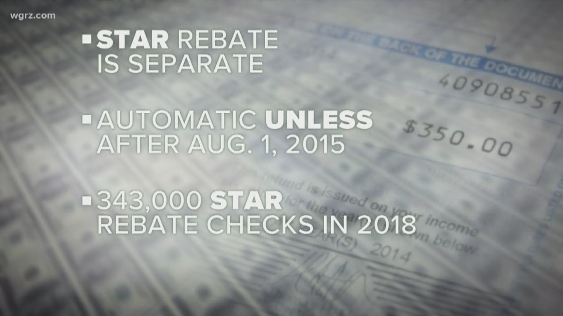 Millions Of Rebate Checks Issued Statewide