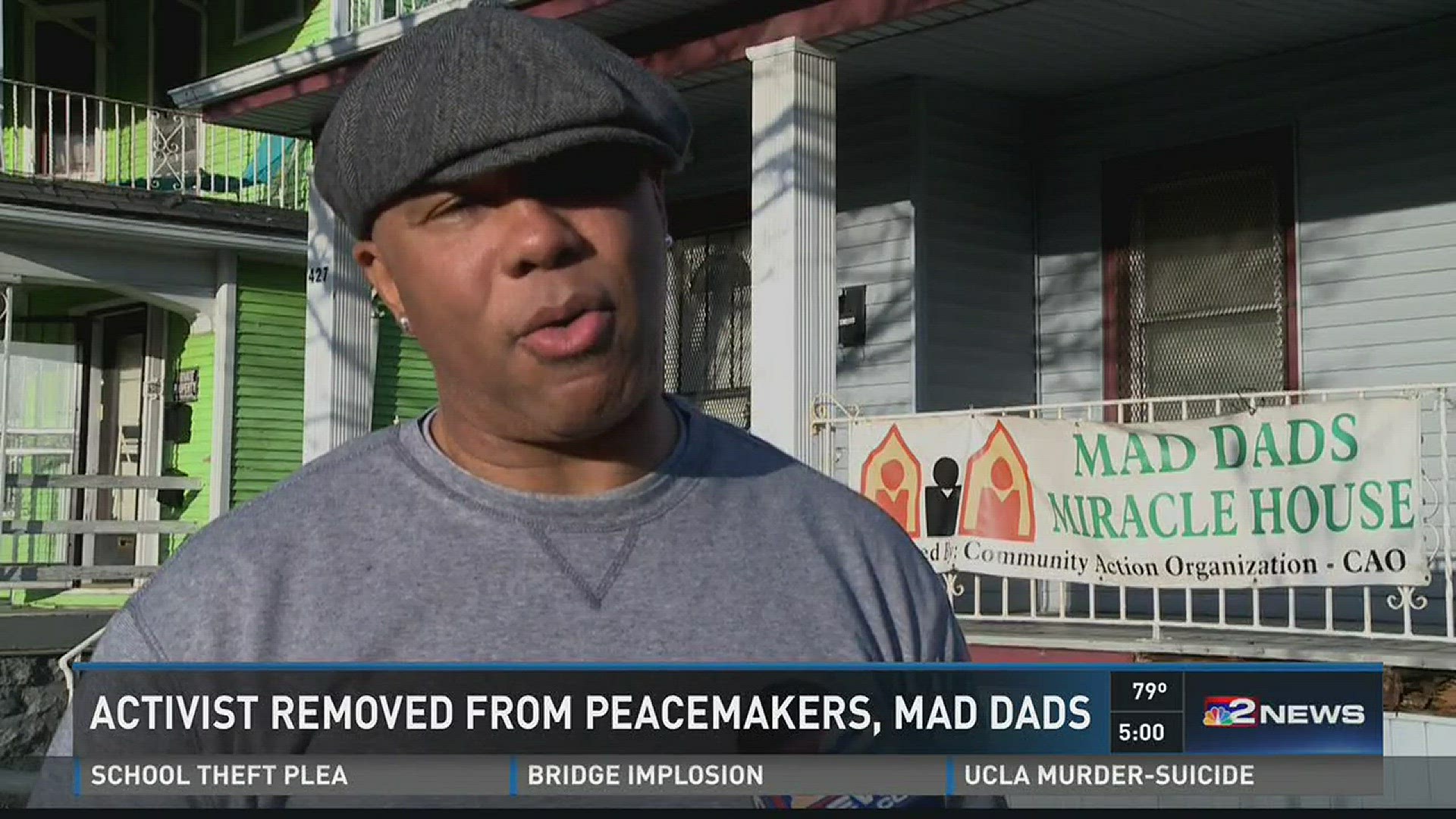 Activist Removed From Peacemakers, Mad Dads