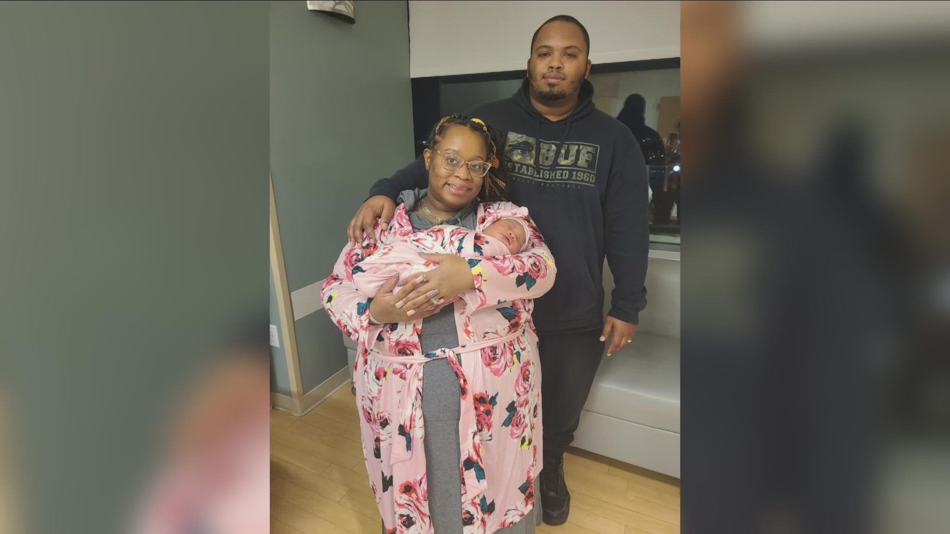 Blizzard 2022 baby born at home during storm