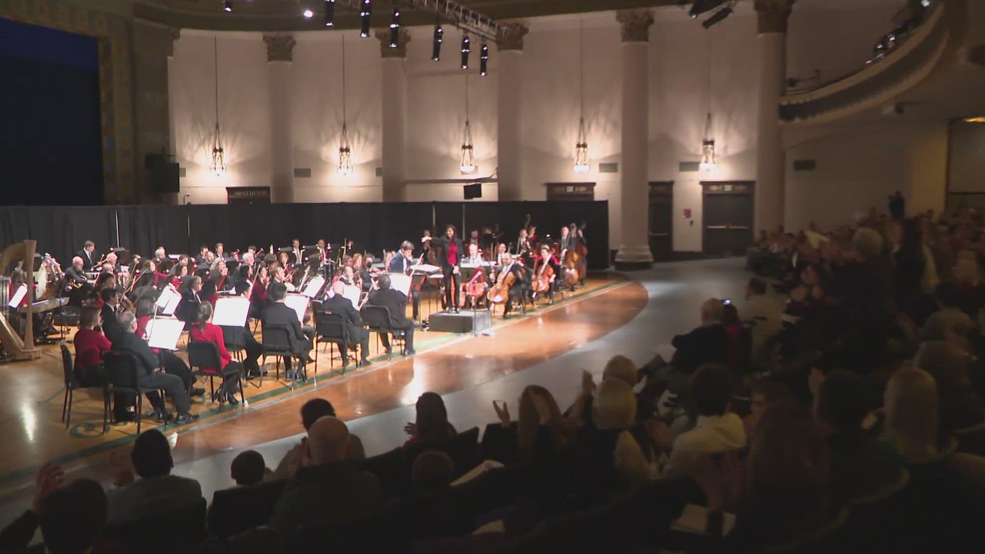 Buffalo Philharmonic Orchestra performed "Christmas Classics with the BPO" at CHS for the second straight year.