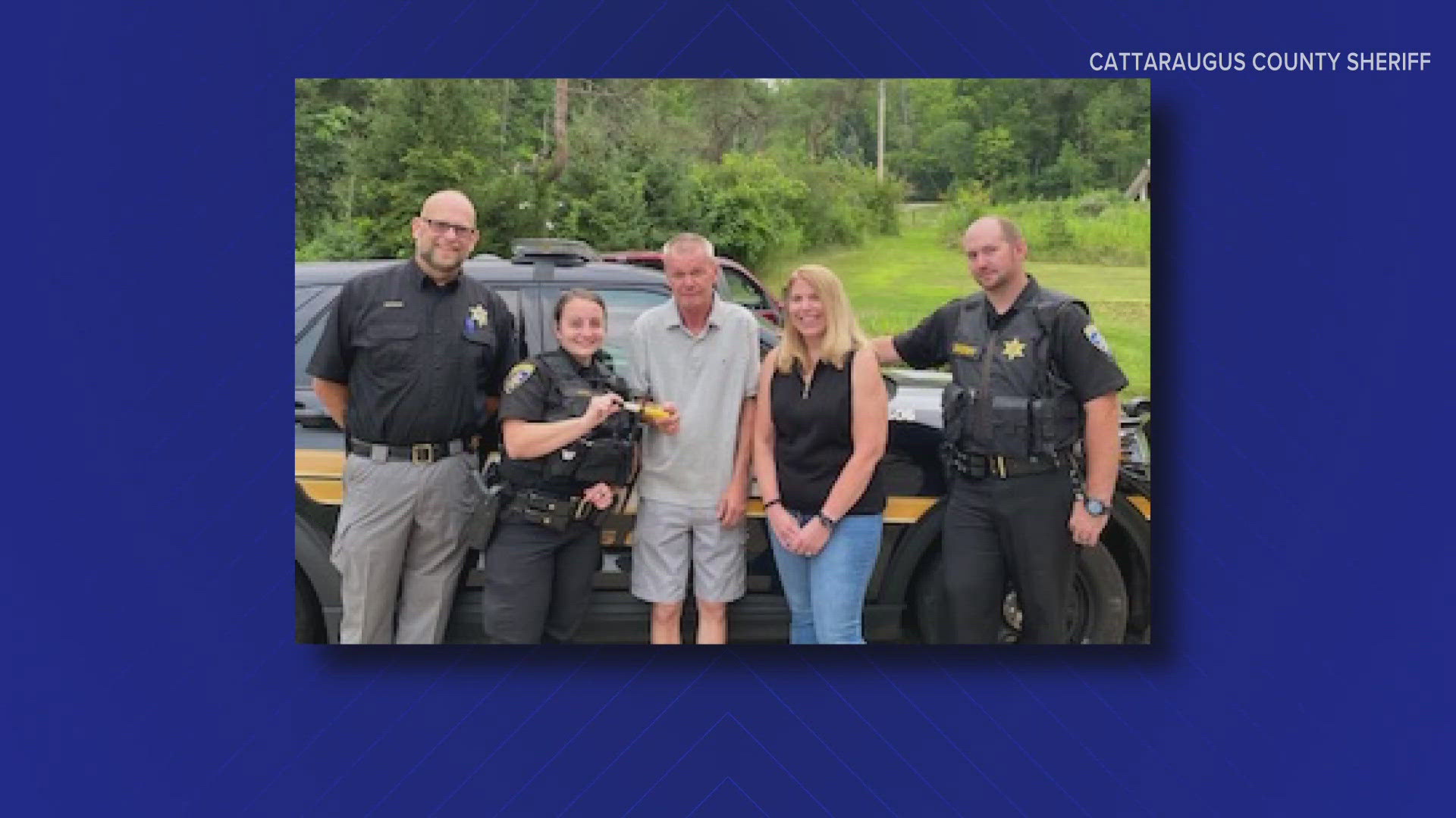 Cattaraugus County Sheriff's deputies save life with EpiPen.