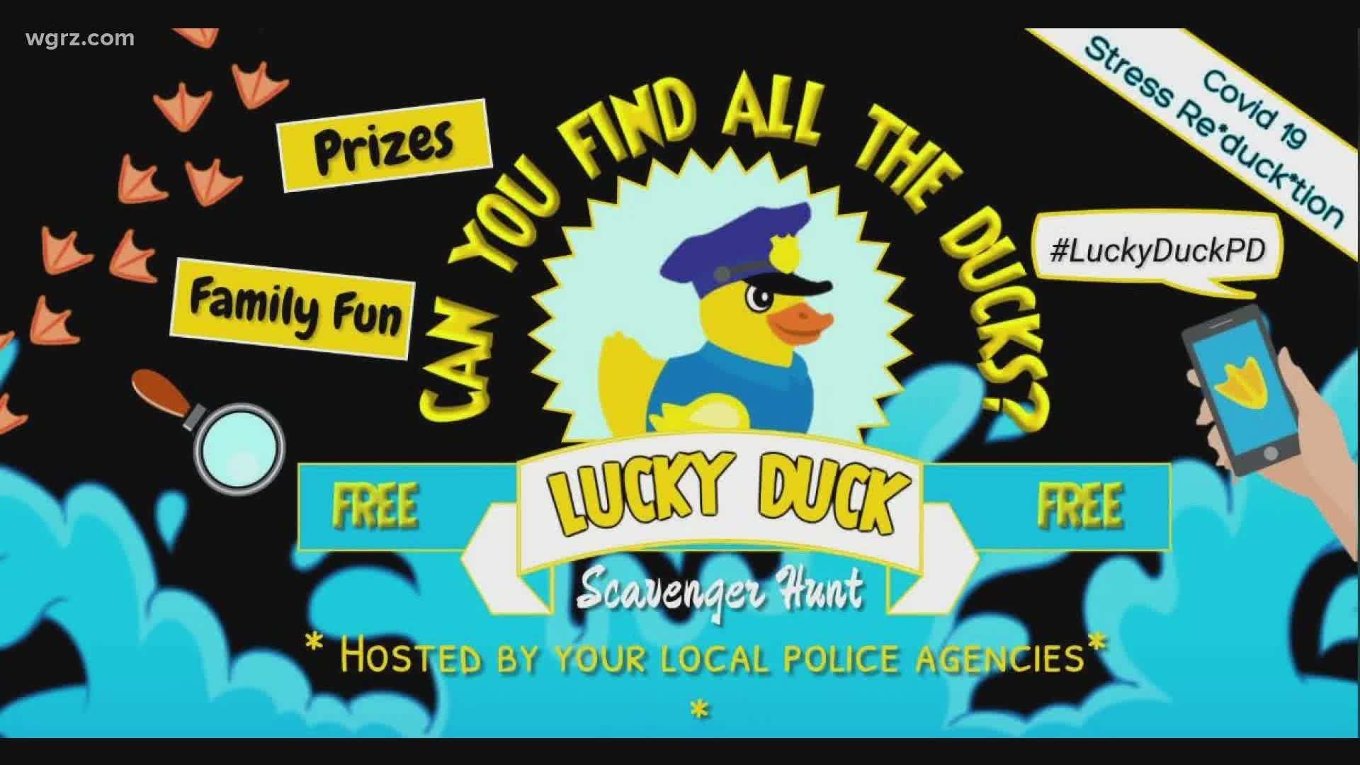 Area police agencies are hosting a rubber ducky scavenger hunt, and they encourage families to be on the lookout for the toys throughout the month of August.