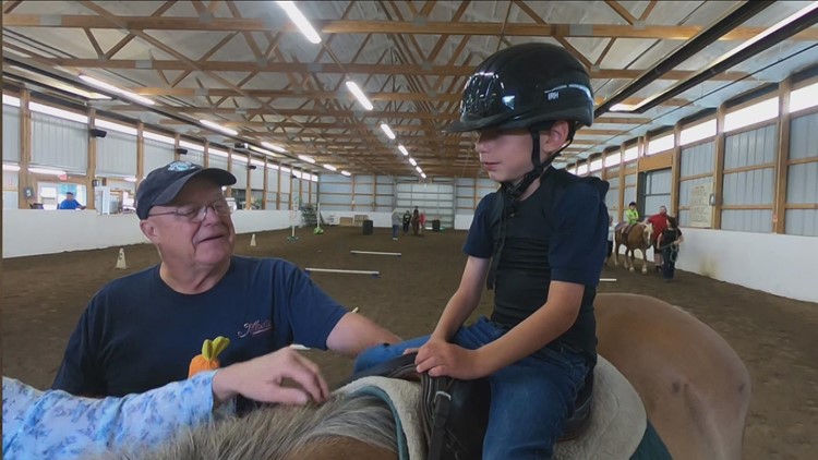 Therapeutic riding center in East Aurora changing lives of riders with special needs