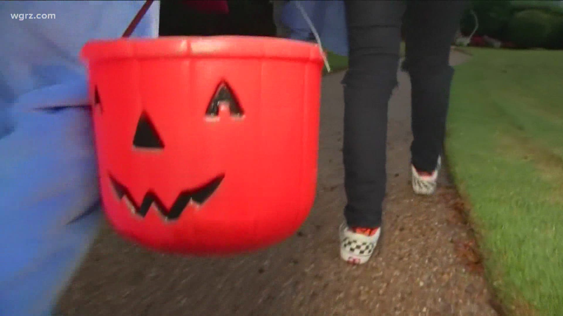Town of Amherst discouraging trickortreating