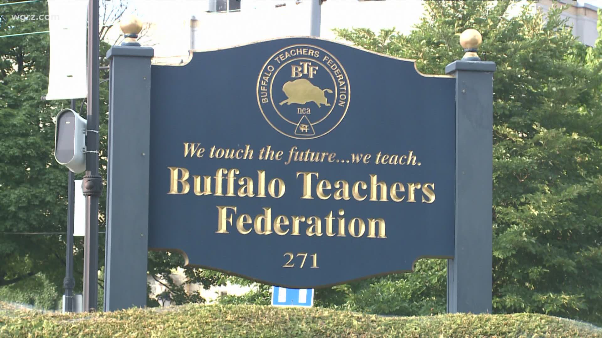 All though the first day of class for Buffalo Public Schools is next Tuesday, the teachers union still says the district's plan is unsafe.