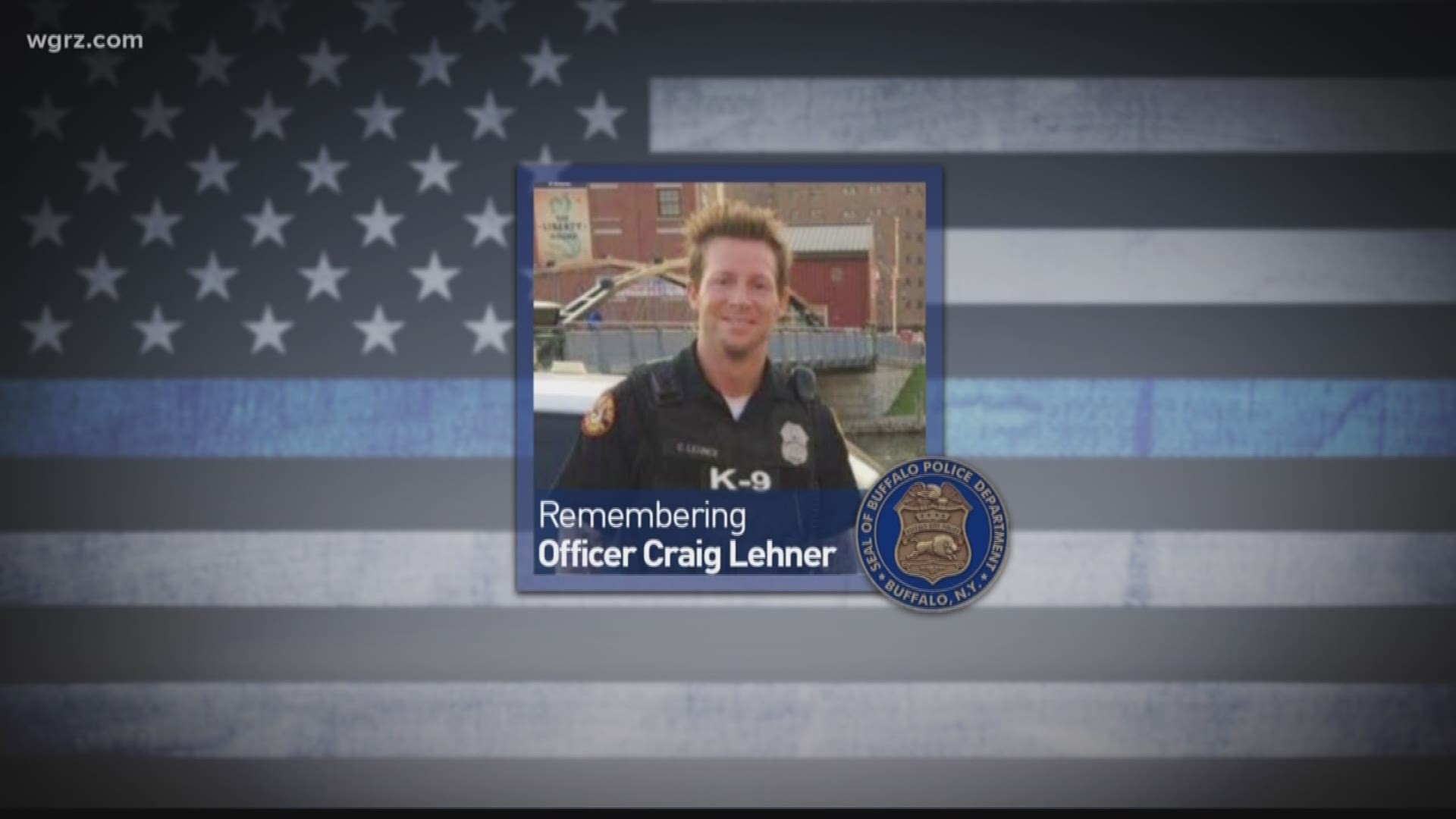 Newscast for Officer Craig Lehner's Funeral