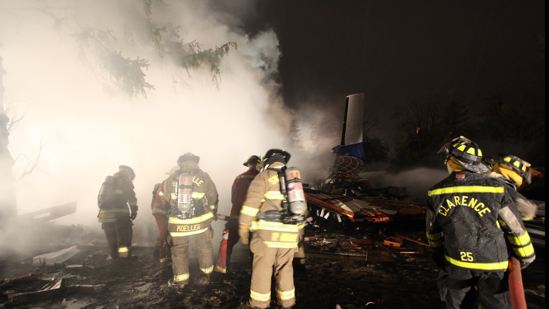 PHOTOS Flight 3407 plane crash in Clarence