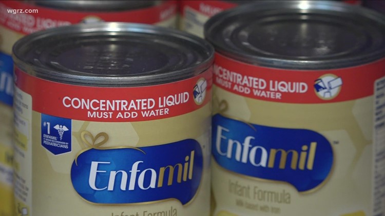 Western New York families deal with baby formula shortage