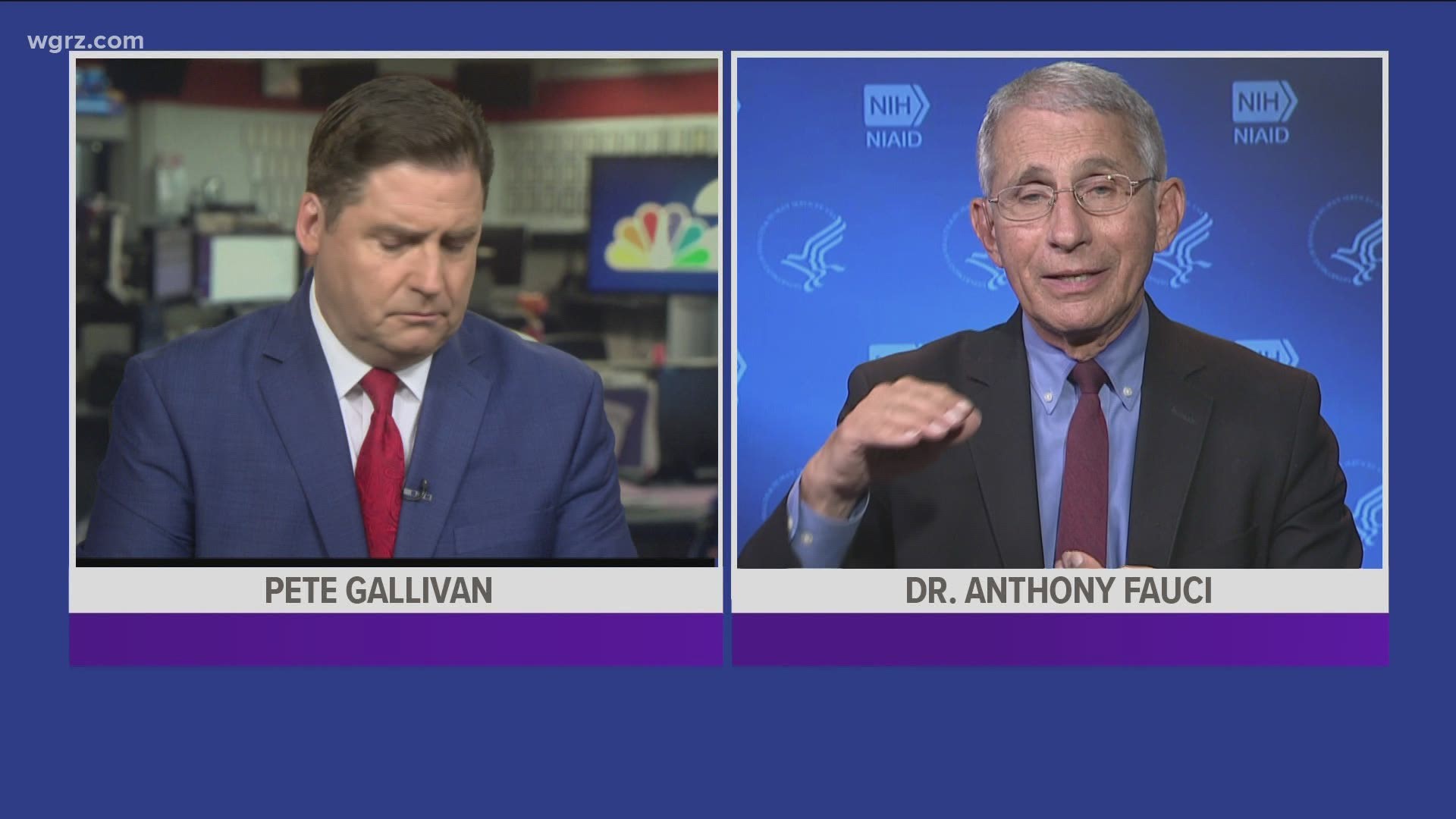 Dr. Anthony Fauci gave the state and region high  marks, but he also said keeping an eye on those testing numbers is crucial.
