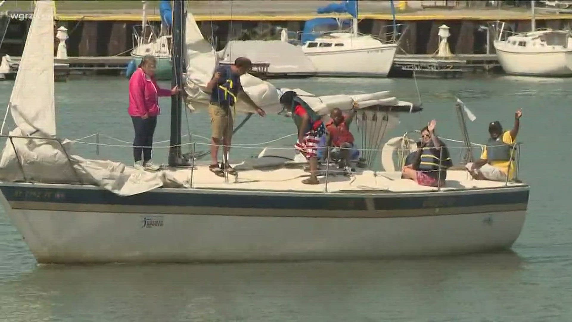 Sailboat rides for disabled in WNY