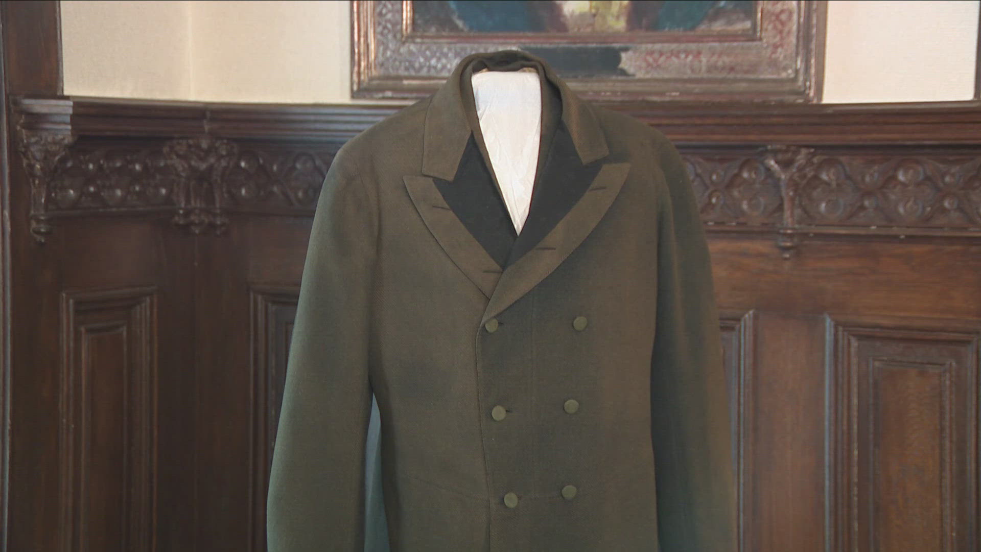 Waistcoat now on display at Theodore Roosevelt Inaugural National Historic Site