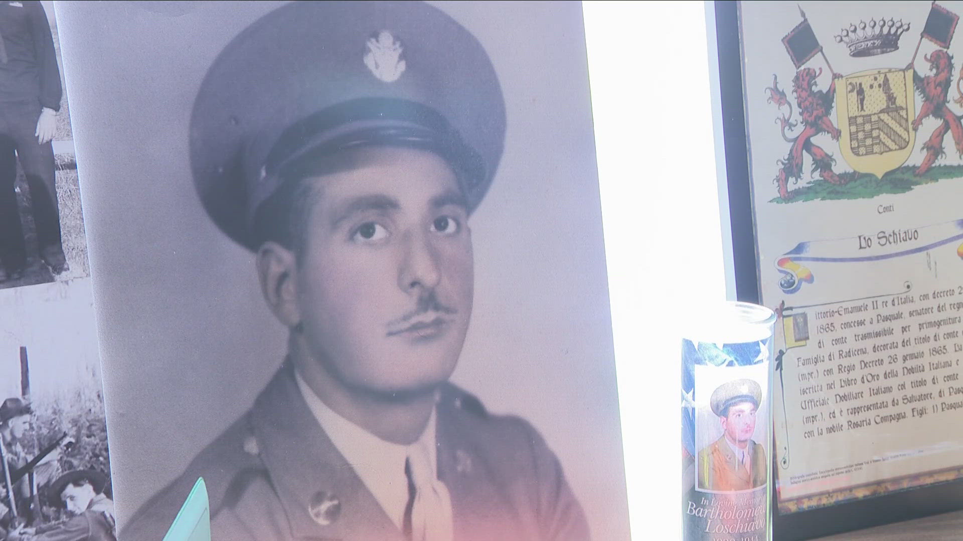 PFC Bartholomew Loschiavo had been buried in an unmarked grave at a military  cemetery in Luxembourg since 1944, but his journey home to Buffalo began in April.