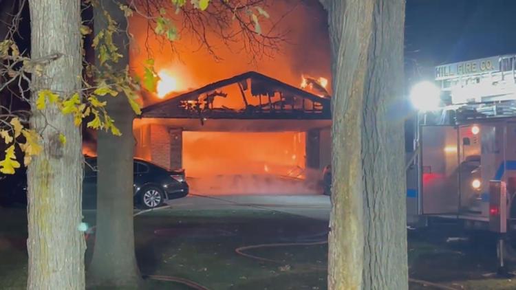 Amherst Central Fire Alarm: Firefighters respond to garage fire Friday ...