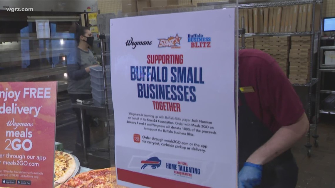 wegmans buffalo bills poster