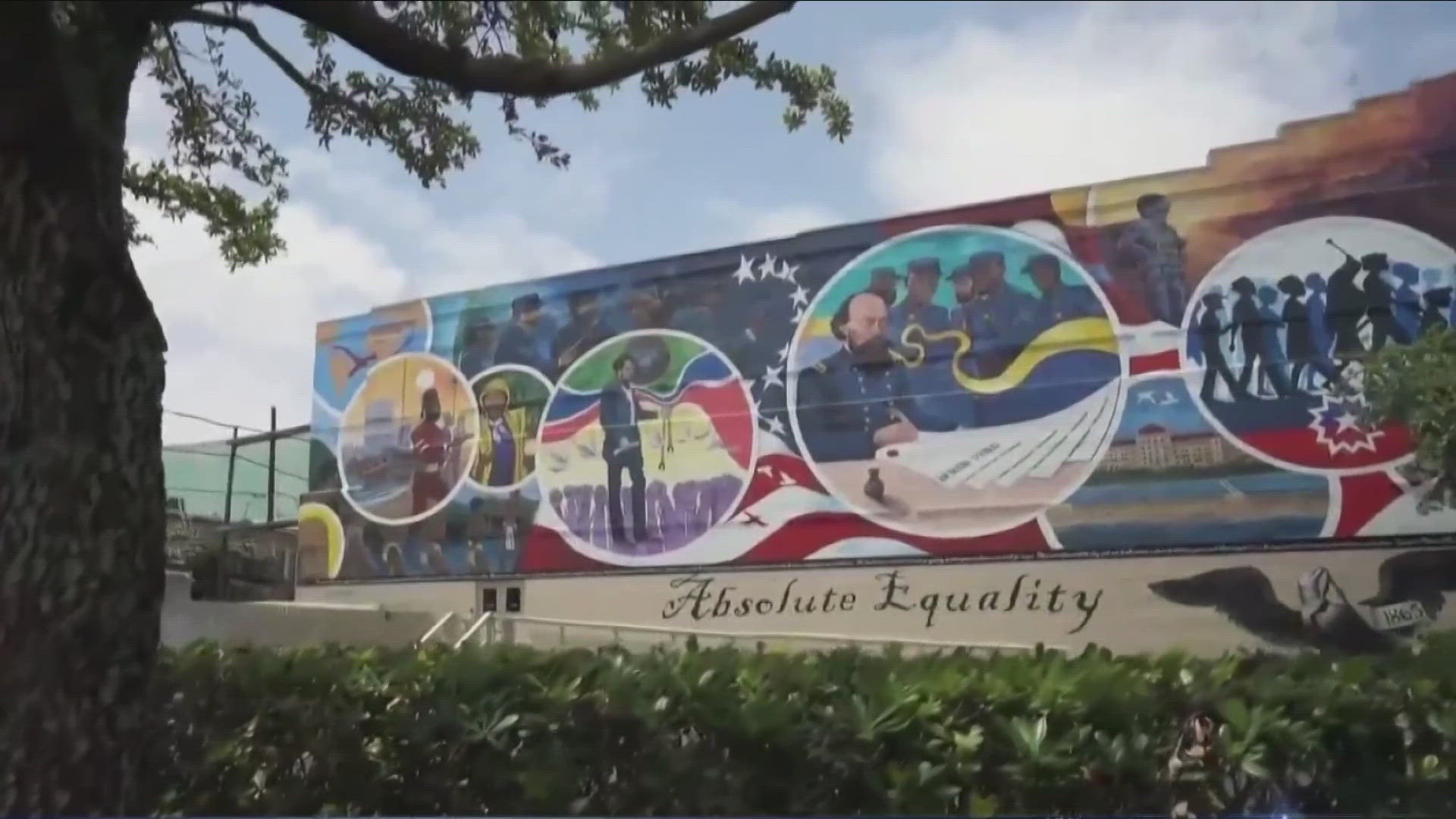 In 2025 Buffalo is on the list for creation of our own Juneteenth mural using elements of Buffalo's ties to racial equality efforts