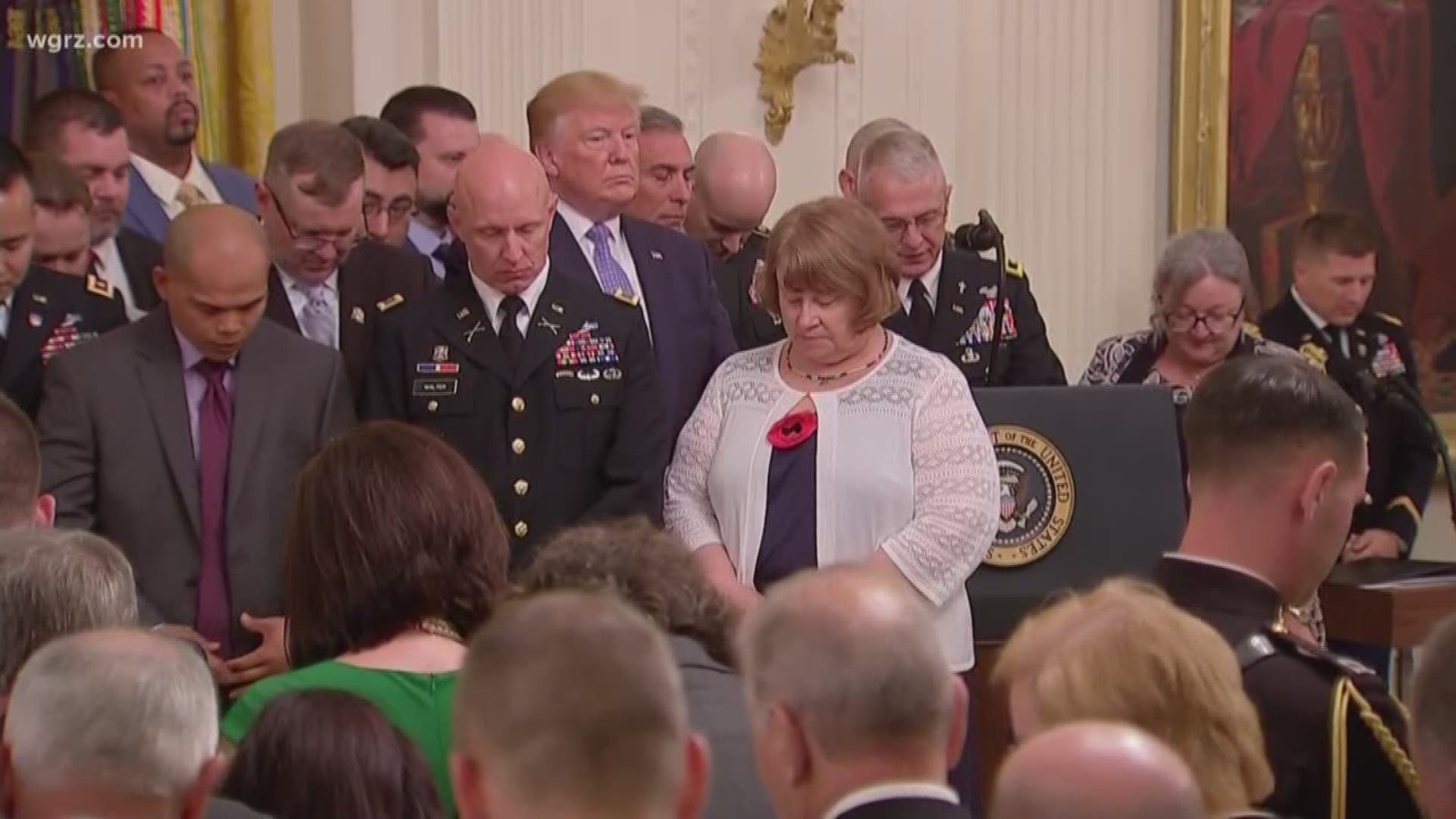 Former Army Staff Sgt. David Bellavia received the Medal of Honor in Washington on June 25.