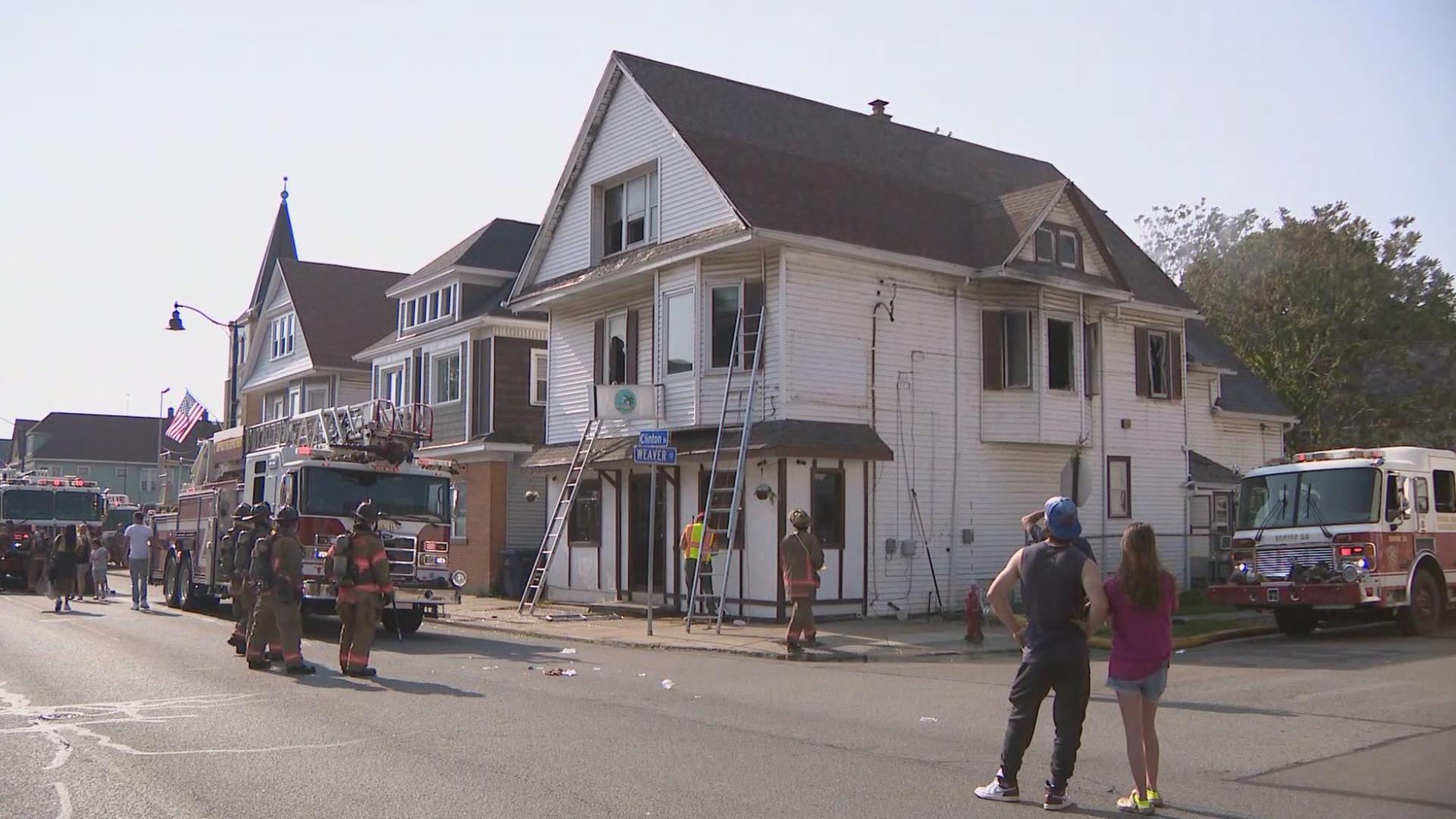 2 people rescued from Buffalo fire; 3 firefighters treated for injuries