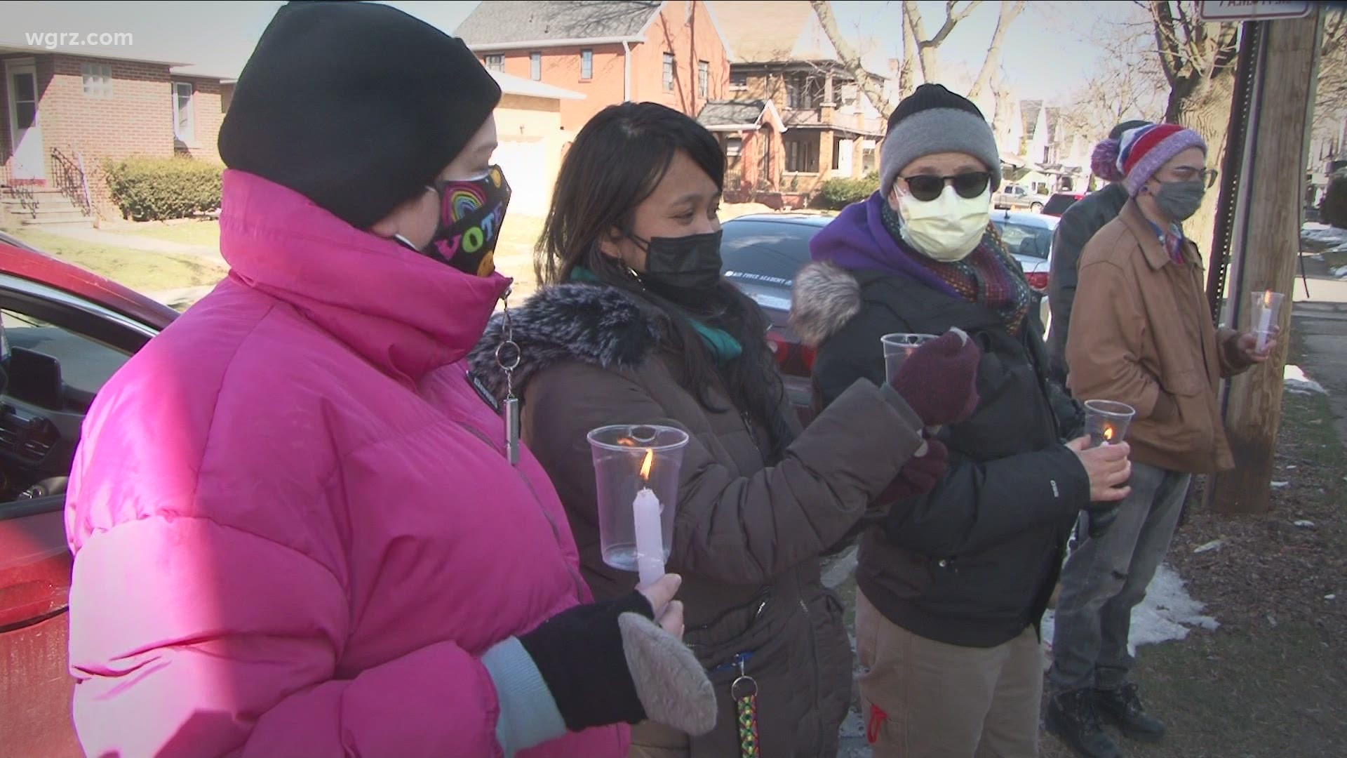 A candlelight vigil was held this afternoon for Mariah Sade Wilson. Today family members shared stories about Mariah to keep her memory alive.