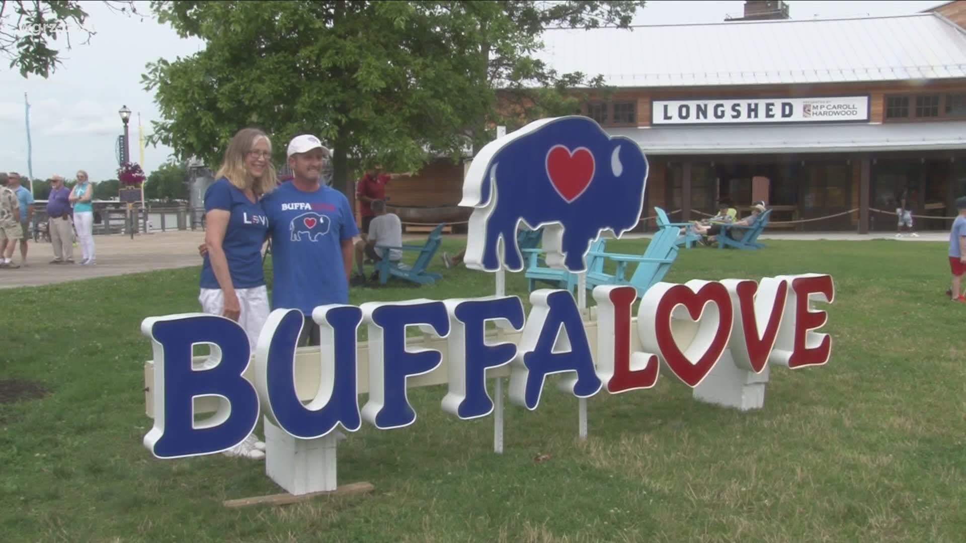 With better times ahead.. Buffalonians are back to celebrating 716 Day in-person.