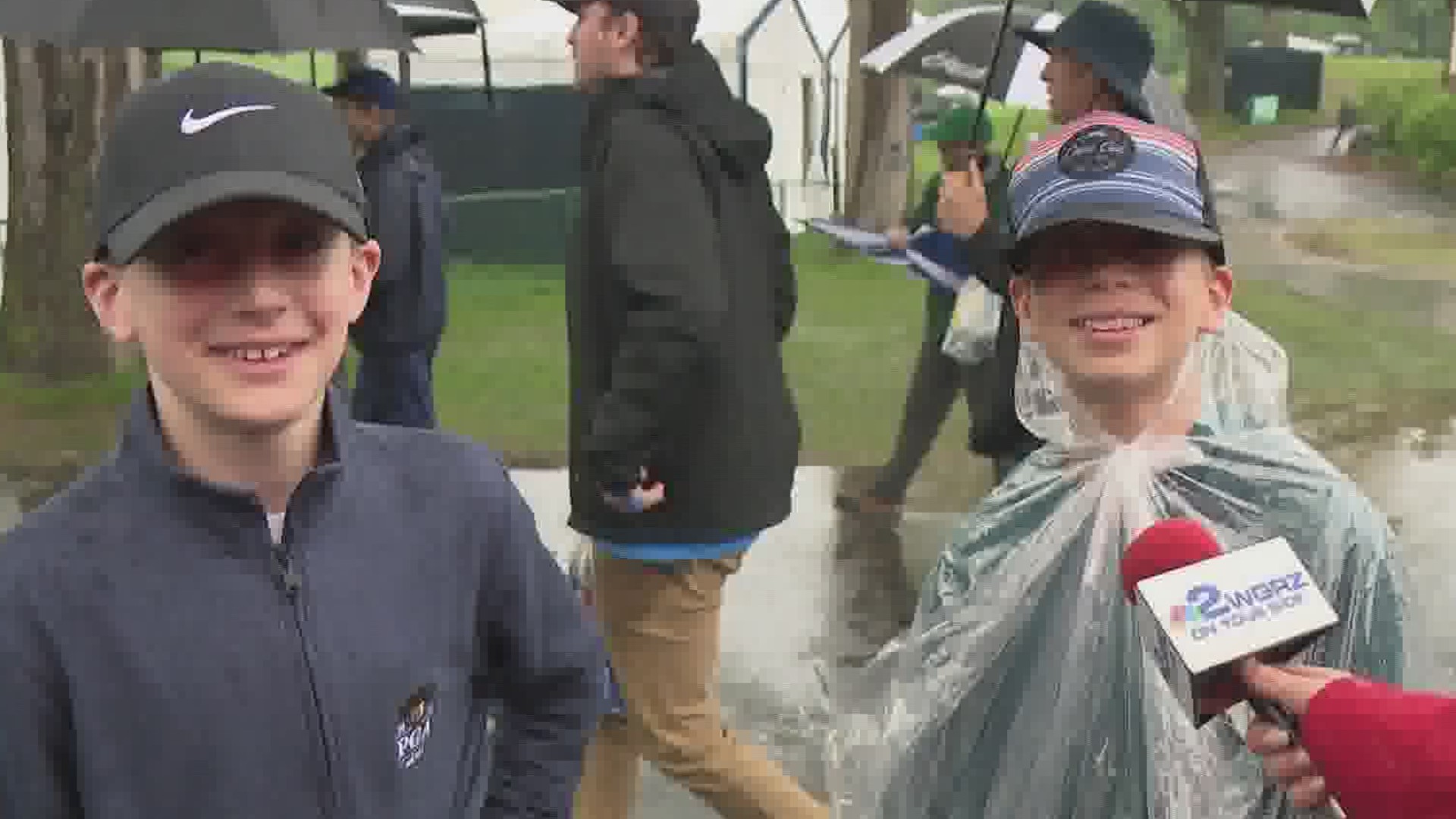 The weather was the big story for the third round of the P-G-A championships in Pittsford