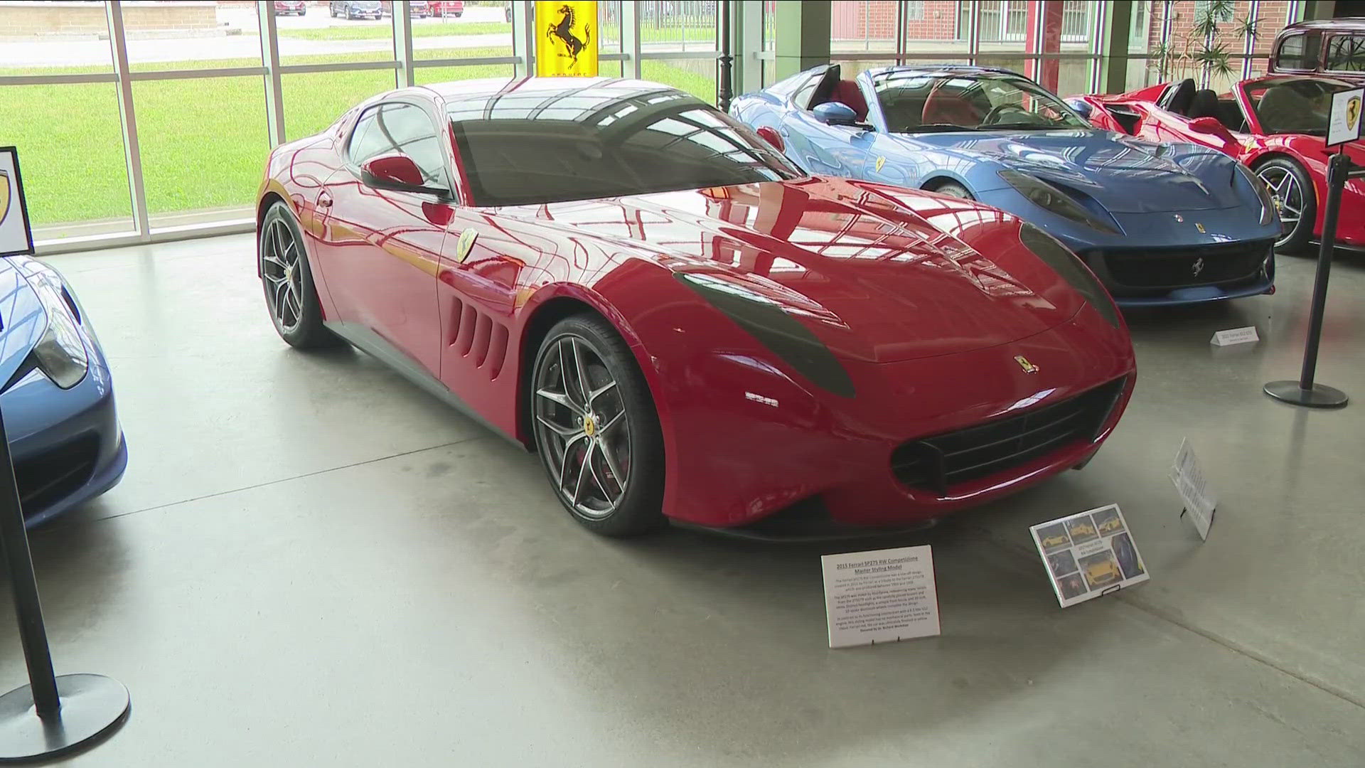The Pierce-Arrow Museum unveiled a one-of-its-kind SP275 Ferrari.