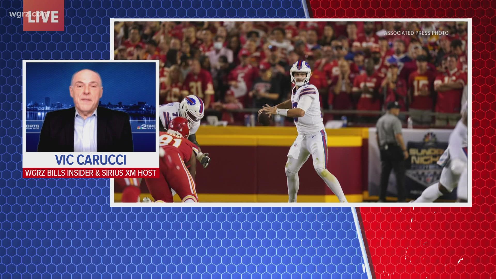 WGRZ Bills/NFL Insider Vic Carucci joined the Town Hall and provided his insight into Sunday's AFC divisional round game against the Kansas City Chiefs.