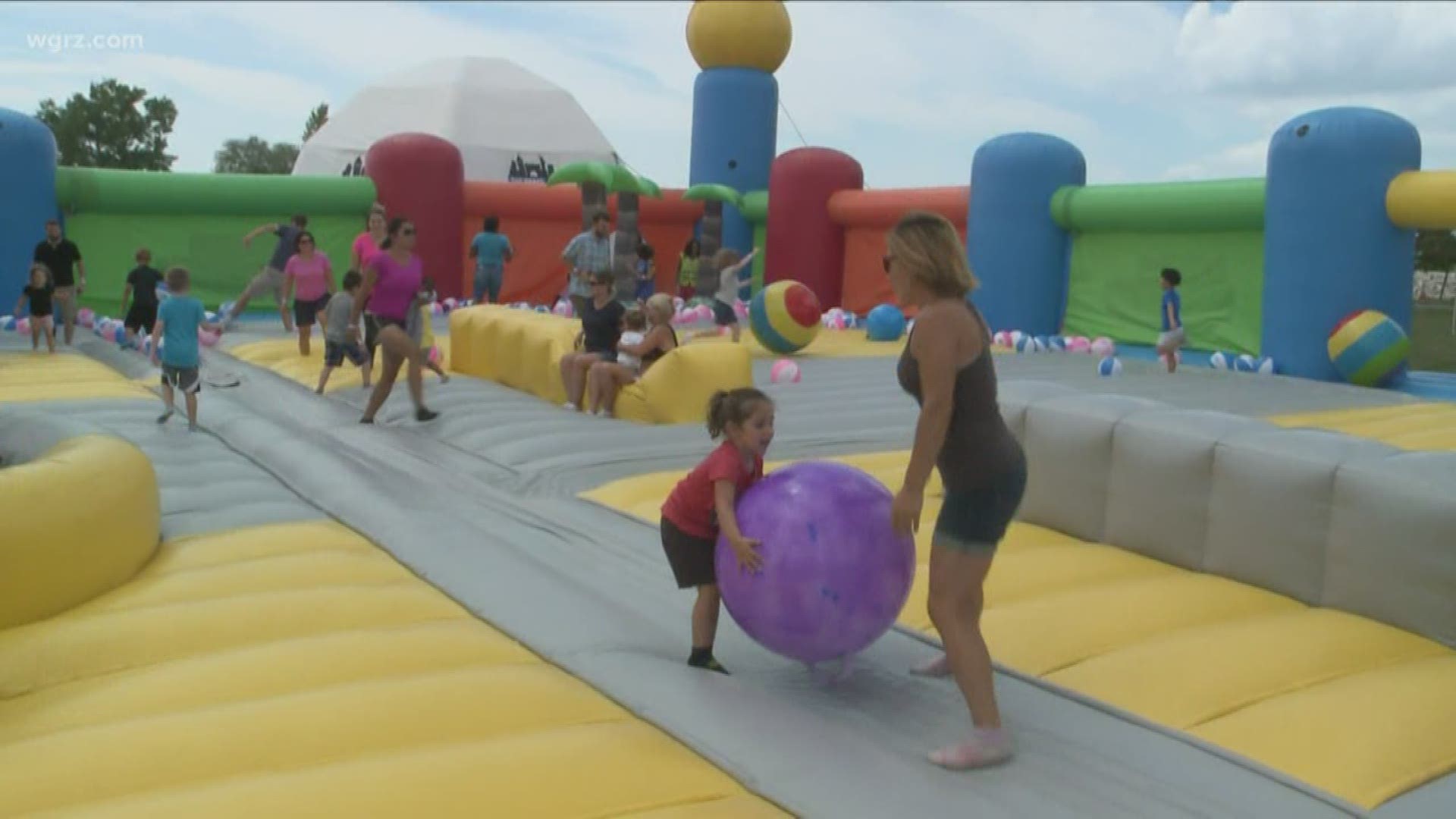 World's largest bounce house opens tomorrow