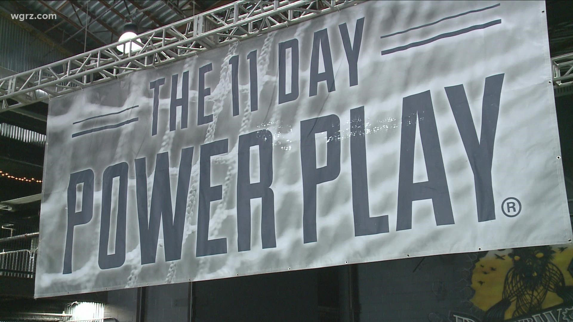 40 players hit the ice this morning playing in a marathon world longest hockey game. They have to hit 252 hours to break the world record.