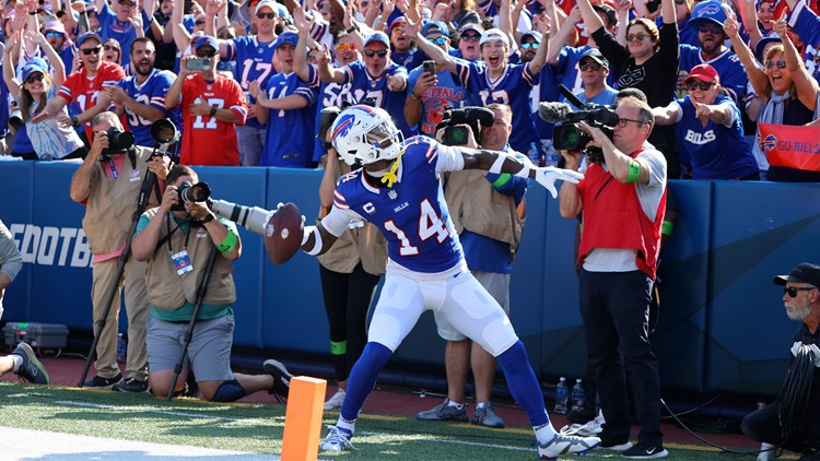 Buffalo Bills fans travel to London ahead of game against the