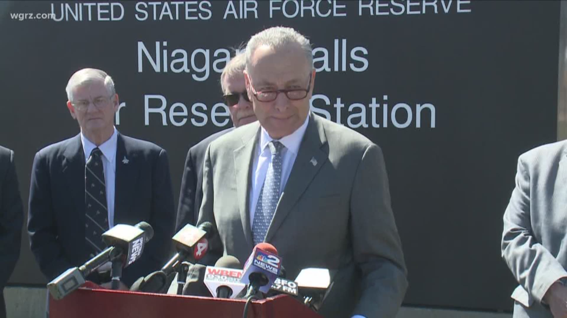 Senator Schumer says he plans to fight for funding to get some much needed upgrades for the Air Reserve Station.