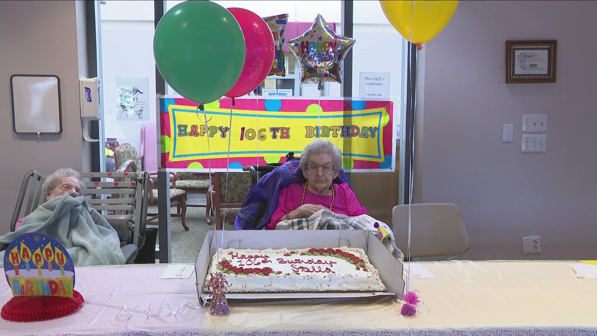 Stella Hycner celebrates 106th birthday