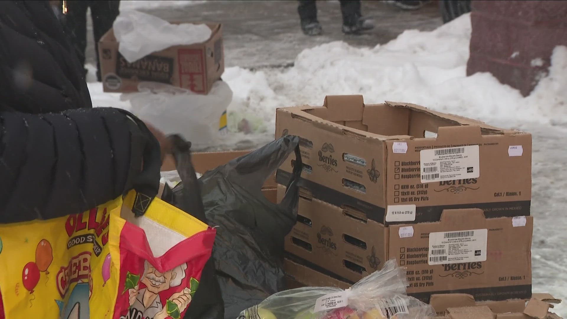 Buffalo Dream Center hosted the Joseph Project Mobile Food Pantry to give away free groceries at 4:30 p.m. located at 437 Masten Avenue.