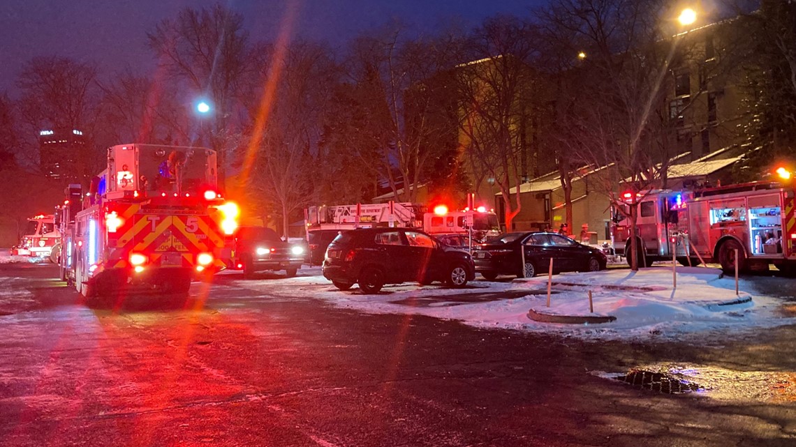 Fire at Pine Harbor Apartments displaces several families; dog dies - Vimarsana News