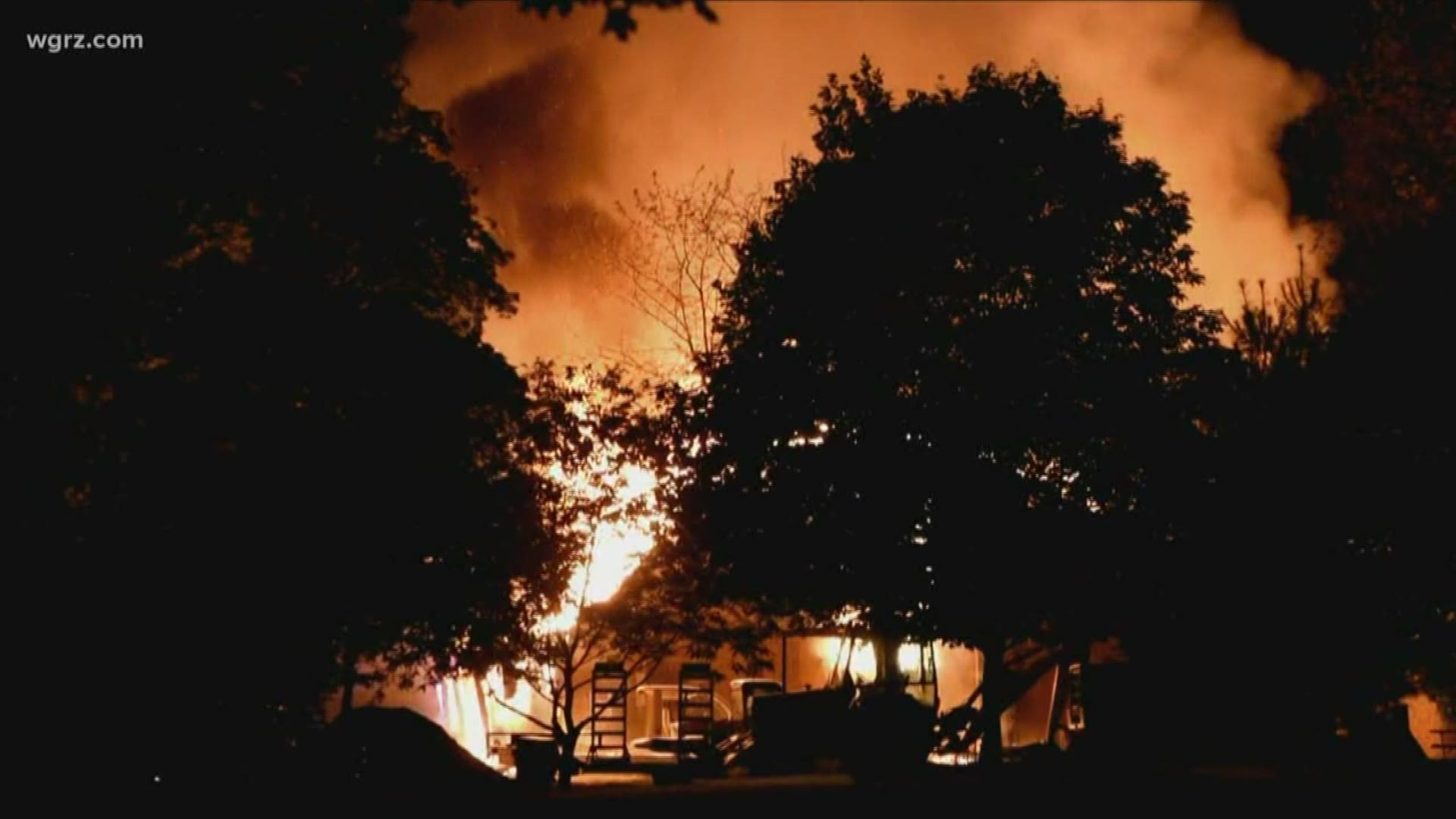 Fire destroys DeVeaux Woods State Park shed