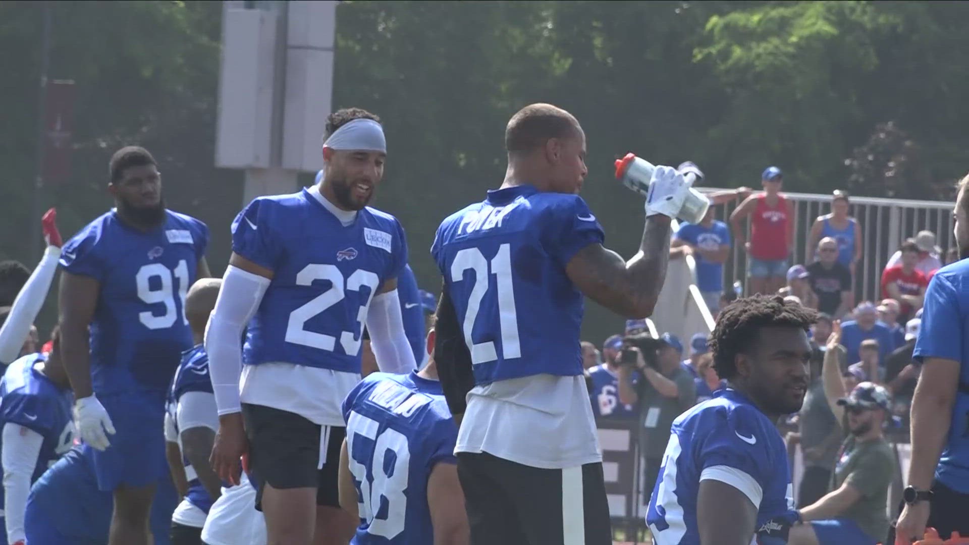 THE BEST SAFETY DUOS IN THE LEAGUE IS FINALLY REUNITED AND BOTH MICAH HYDE *AND JORDAN POYER S