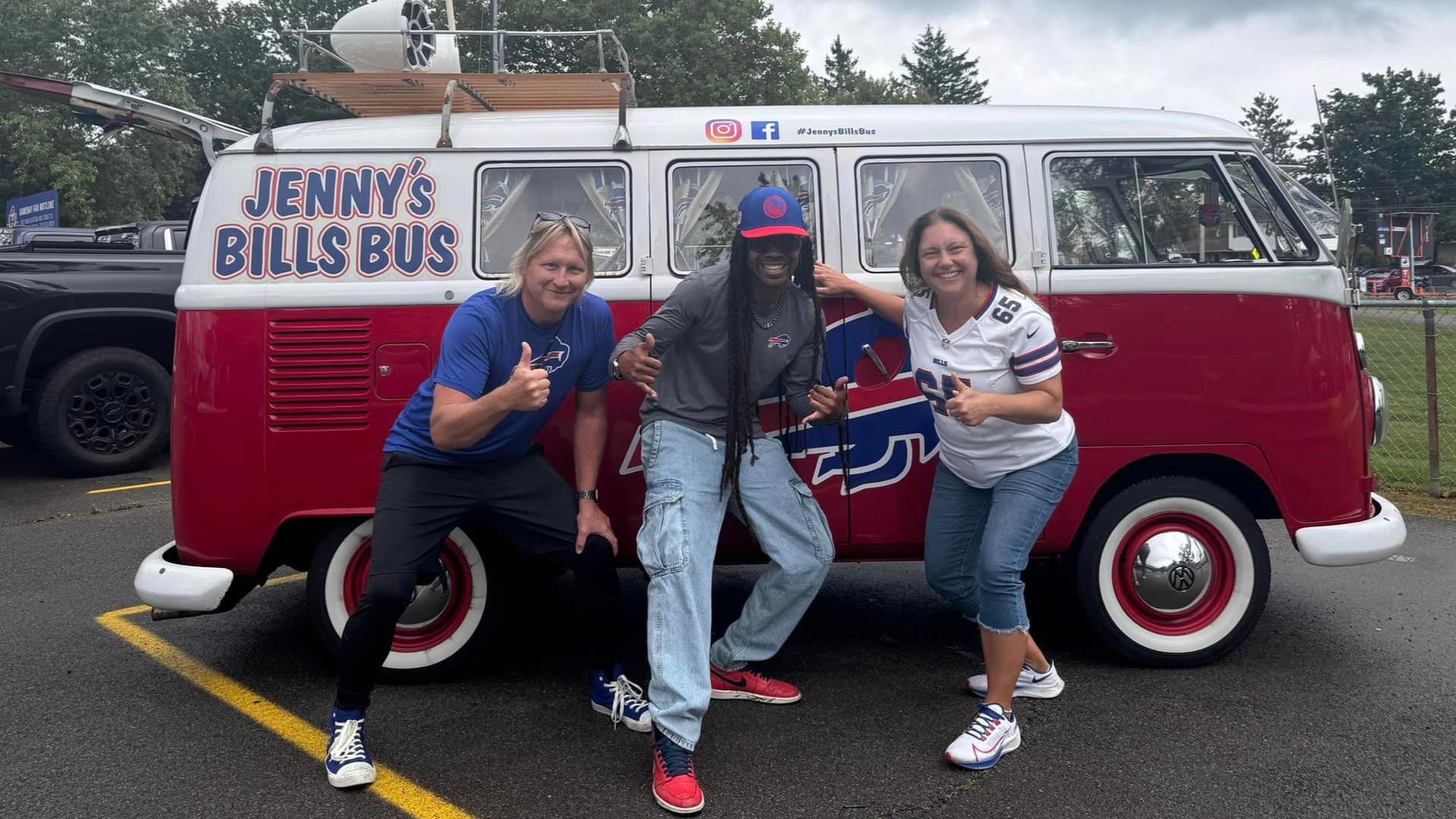 A story of love, football, Buffalo Bills and a 60-year-old bus