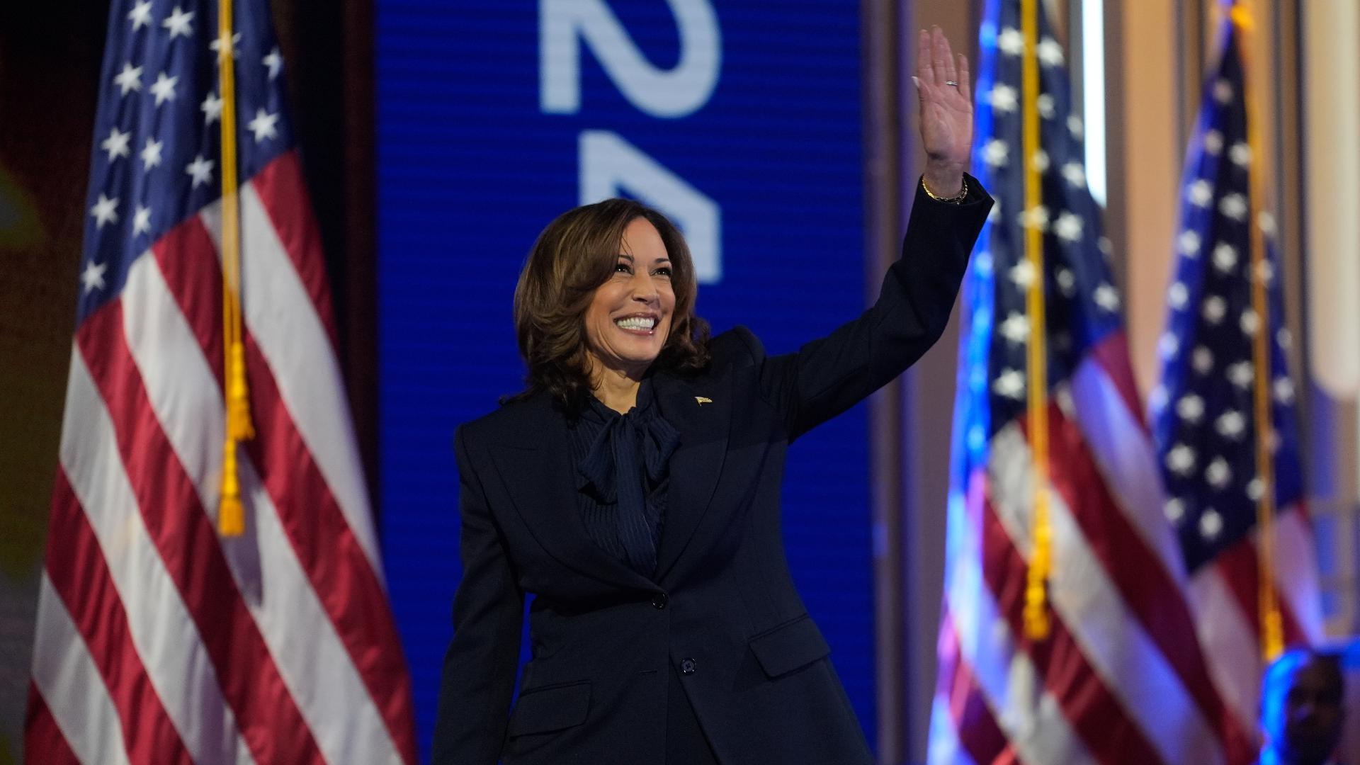 Kamala Harris at the DNC summoned Americans to reject divisions and defeat threat of Donald Trump's candidacy.