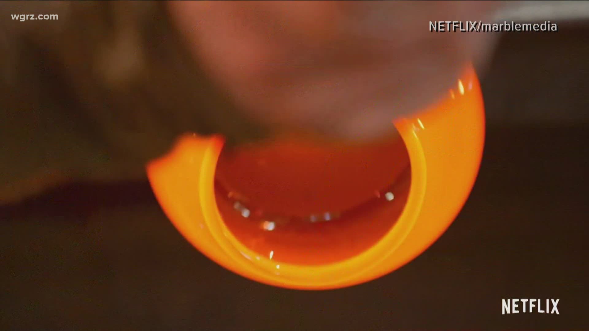 Corning Museum of Glass on Netflix show