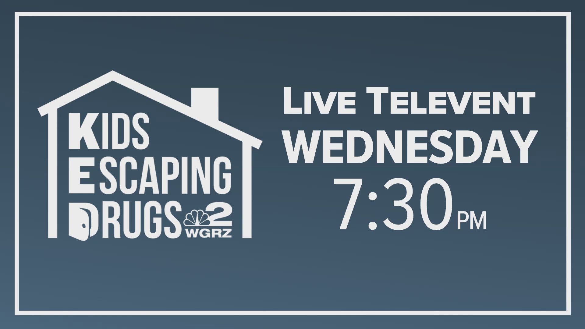 Kids Escaping Drugs Telethon happening tonight on Channel 2