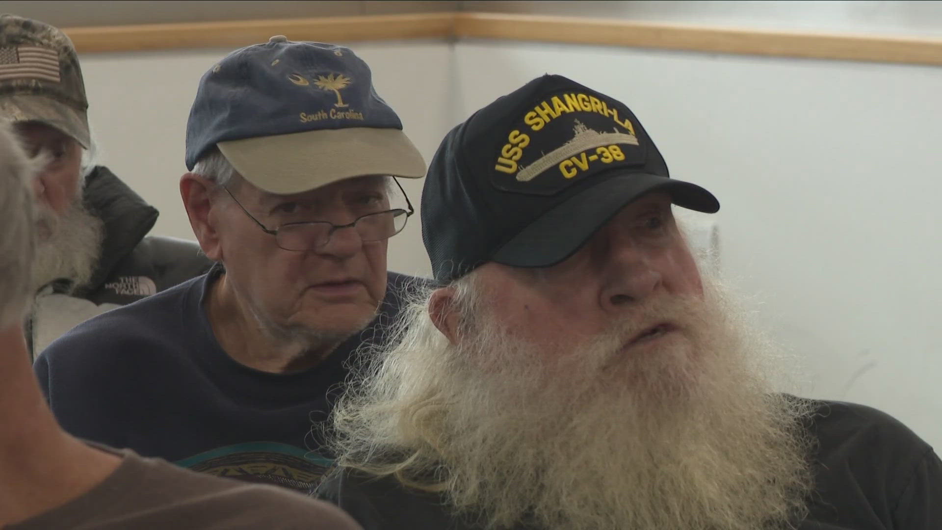 Veterans from across Western New York visited UB's South Campus for free screenings, cleanings, tooth extractions, and denture repairs.